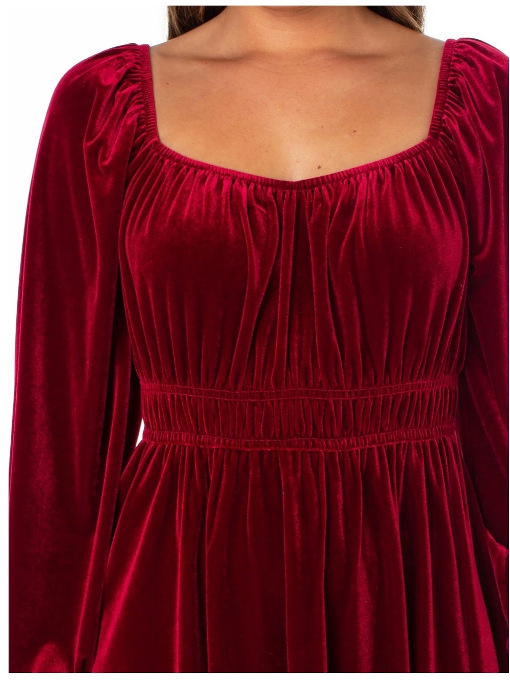 Celebrity Pink Burgundy Red Velvet Dress Size XL
